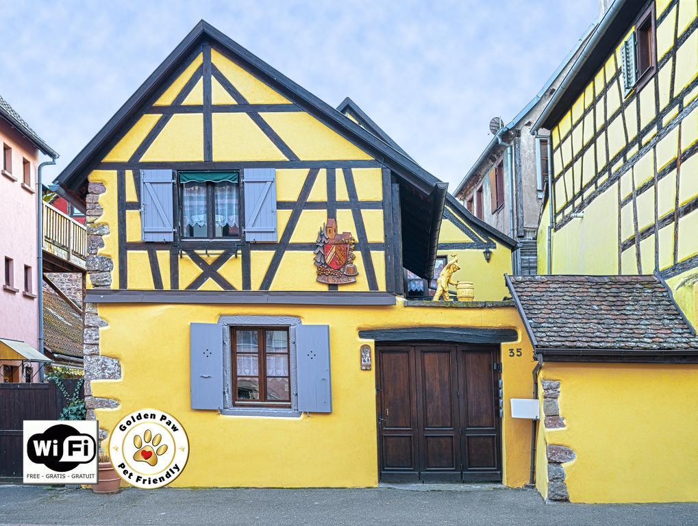 Gites De La Maison Vigneronne, Au Coeur De Ribeauville Exterior photo